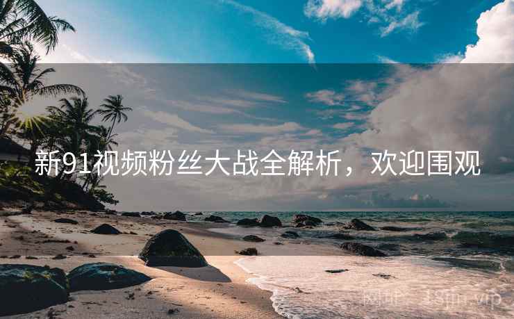 新91视频粉丝大战全解析，欢迎围观