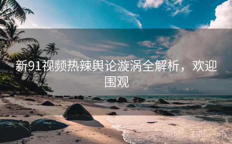 新91视频热辣舆论漩涡全解析，欢迎围观
