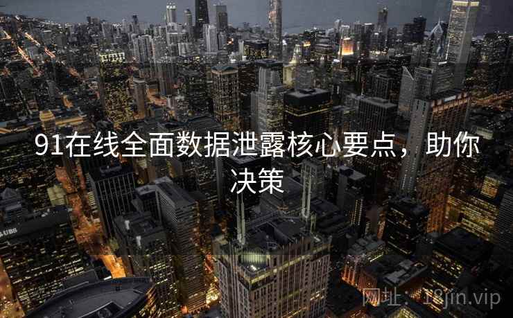 91在线全面数据泄露核心要点，助你决策