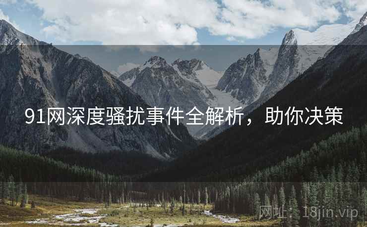 91网深度骚扰事件全解析，助你决策